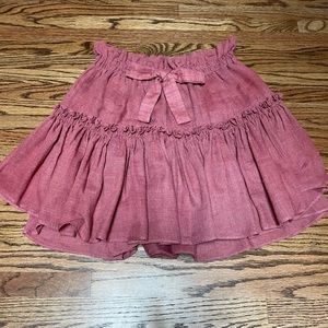 MISA Red Skirt Size Small
